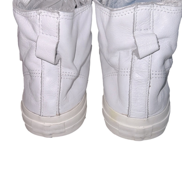 Adidas Nizza Leather Hi Top Sneakers White size 9 - Picture 4 of 9